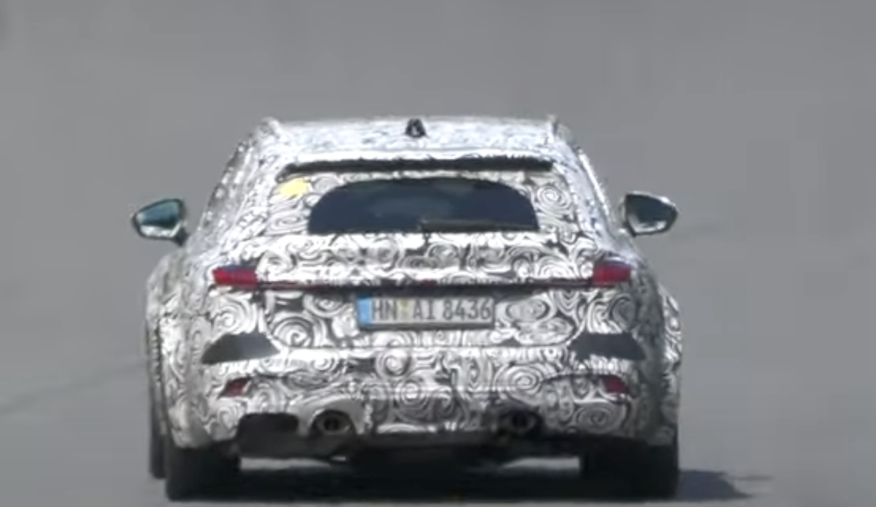 Audi RS5 prototype - rear